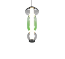 Trio Lighting Trio MINERVA hanglamp | LED | multicolor | Ø 15,5 cm | IP20 | 1x 6W | 800 lm | 2300+3000+4000K | dimbaar