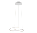Trio Lighting Trio MANSA LED pendant light | 1x 36W 4200 lm 4000K | chrome | Ø 50 cm | IP20 | 150 cm