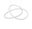 Trio Lighting Trio MANSA LED pendant light | 1x 36W 4200 lm 4000K | chrome | Ø 50 cm | IP20 | 150 cm