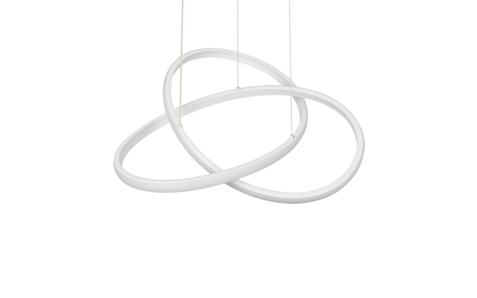 Trio Lighting Trio MANSA LED pendant light | 1x 36W 4200 lm 4000K | chrome | Ø 50 cm | IP20 | 150 cm Trio Lighting Trio MANSA LED pendant light | 1x 36W 4200 lm 4000K | chrome | Ø 50 cm | IP20 | 150 cm