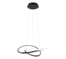 Trio Lighting Trio MANSA LED pendant light | 1x 35W 4200 lm 3000K | black | Ø 50 cm | IP20 | 150 cm