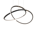 Trio Lighting Trio MANSA hanglamp | LED | mat zwart | Ø 50 cm | IP20 | 1x 36W | 4200 lm | 3000K