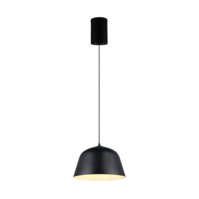 Trio TOVA hanglamp | mat zwart | IP20 | E27 Fitting Trio TOVA hanglamp | mat zwart | IP20 | E27 Fitting