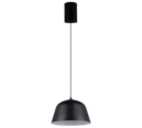 Trio Lighting Trio TOVA hanglamp | E27 Fitting | mat zwart | Ø 30 cm | IP20 | excl. 1x E27 | max. 15W