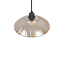Trio Lighting Trio ELUNA pendant light | 1x E27 max 40W | black | Ø 29.5 cm | IP20 | 150 cm