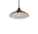 Trio Lighting Trio ELUNA hanglamp | E27 Fitting | mat zwart met amber | Ø 29,5 cm | IP20 | excl. 1x E27 | max. 60W