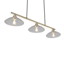 Trio Lighting Trio ELUNA pendant light | 3x E27 max 40W | IP20 | 150 cm