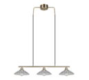 Trio Lighting Trio ELUNA pendant light | 3x E27 max 40W | IP20 | 150 cm