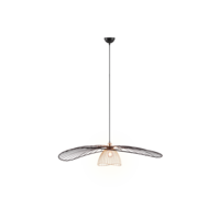 Trio LAURIS hanglamp | mat zwart | IP20 | E27 Fitting | Ø 100 cm Trio LAURIS hanglamp | mat zwart | IP20 | E27 Fitting | Ø 100 cm