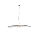 Trio Lighting Trio LAURIS pendant light | 1x E27 max 40W | black | Ø 200 cm | IP20 | 325 cm