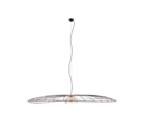 Trio Lighting Trio LAURIS pendant light | 1x E27 max 40W | black | Ø 200 cm | IP20 | 325 cm