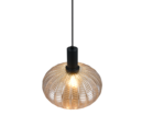 Trio Lighting Trio ELVEZIA hanglamp | E27 Fitting | amber | Ø 26 cm | IP20 | excl. 1x E27 | max. 10W