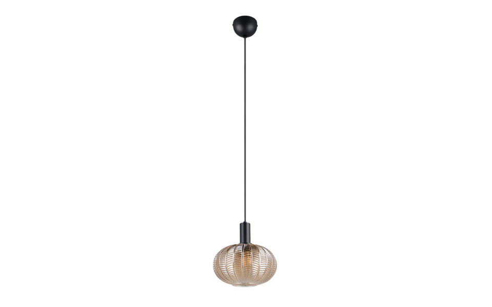 Trio Lighting Trio ELVEZIA hanglamp | E27 Fitting | amber | Ø 26 cm | IP20 | excl. 1x E27 | max. 10W
