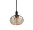Trio Lighting Trio ELVEZIA hanglamp | E27 Fitting | amber | Ø 26 cm | IP20 | excl. 1x E27 | max. 10W