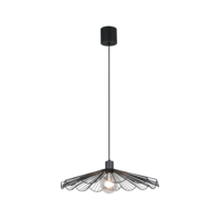 Trio MARGARITA hanglamp | E27 Fitting | zwart | Ø 50 cm | uitv. 1