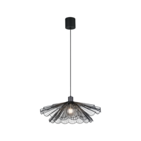 Trio MARGARITA pendant light | E27 | black | Ø 50 cm | IP20