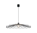 Trio Lighting Trio MARGARITA pendant light | E27 max 40W | black | Ø 80 cm | IP20 | 150 cm