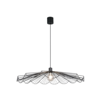 Trio MARGARITA pendant light | E27 | black | Ø 80 cm | IP20