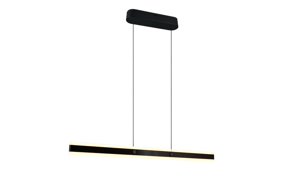 Trio Lighting Trio ARCOLA hanglamp | LED | mat zwart | 115 x 9,5 cm | IP20 | 1x 35W | 4100 lm | 2300+3000+4000K | dimbaar