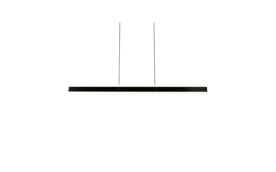 Trio Lighting Trio ARCOLA hanglamp | LED | mat zwart | 115 x 9,5 cm | IP20 | 1x 35W | 4100 lm | 2300+3000+4000K | dimbaar
