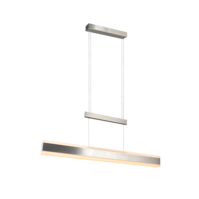 Trio ARCOLA hanglamp | LED | nikkel mat | 152 x 6 cm | IP20 Trio ARCOLA hanglamp | LED | nikkel mat | 152 x 6 cm | IP20