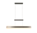 Trio Lighting Trio ARCOLA hanglamp | LED | nikkel mat | 152 x 6 cm | IP20 | 1x 45W | 5250 lm | 2300+3000+4000K
