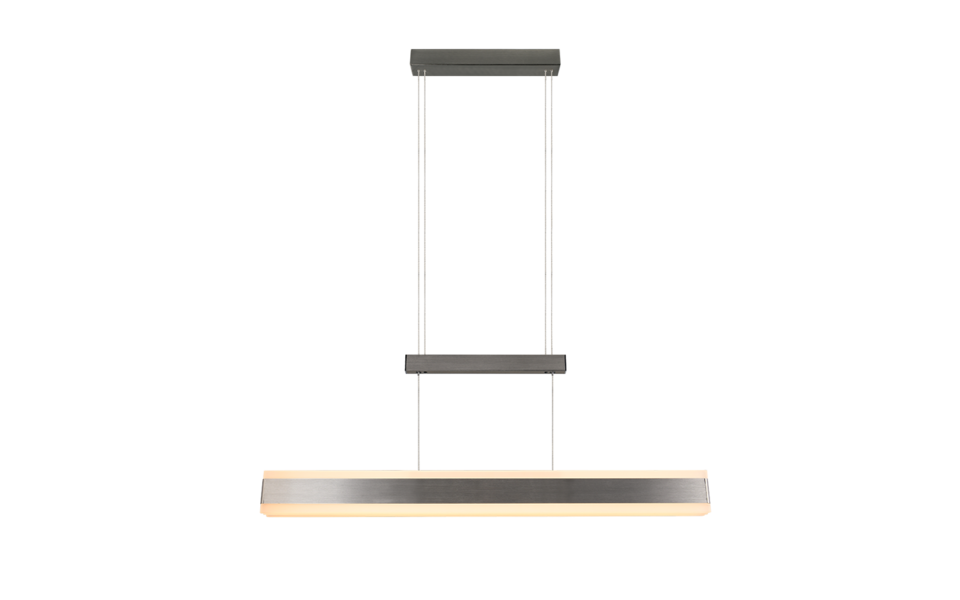 Trio Lighting Trio ARCOLA hanglamp | LED | nikkel mat | 152 x 6 cm | IP20 | 1x 45W | 5250 lm | 2300+3000+4000K Trio Lighting Trio ARCOLA hanglamp | LED | nikkel mat | 152 x 6 cm | IP20 | 1x 45W | 5250 lm | 2300+3000+4000K