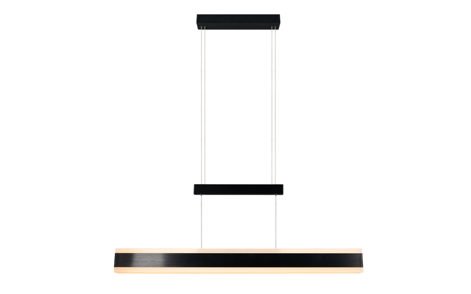 Trio Lighting Trio ARCOLA hanglamp | LED | mat zwart | 152 x 6 cm | IP20 | 1x 45W | 5250 lm | 2300+3000+4000K