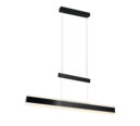 Trio Lighting Trio ARCOLA hanglamp | LED | mat zwart | 152 x 6 cm | IP20 | 1x 45W | 5250 lm | 2300+3000+4000K