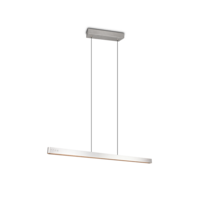 Trio DONEGAL hanglamp | LED | nikkel mat | 150 x 13,4 cm | IP20 Trio DONEGAL hanglamp | LED | nikkel mat | 150 x 13,4 cm | IP20