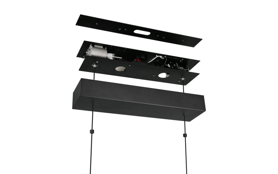 Trio Lighting Trio DONEGAL pendant light | 30W | black | IP20 | 180 cm Trio Lighting Trio DONEGAL pendant light | 30W | black | IP20 | 180 cm