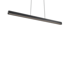 Trio Lighting Trio DONEGAL hanglamp | LED | mat zwart | 150 x 13,4 cm | IP20 | 1x 40W | 4650 lm | 2700-6500K | dimbaar
