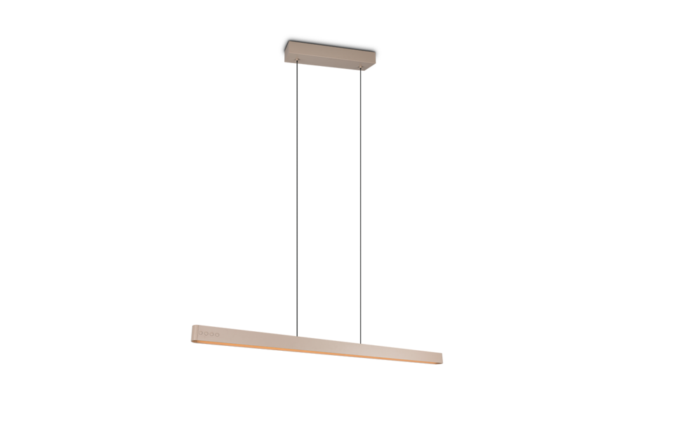 Trio Lighting Trio DONEGAL hanglamp | LED | warm beige | 150 x 13,4 cm | IP20 | 1x 40W | 4650 lm | 2700-6500K | dimbaar Trio Lighting Trio DONEGAL hanglamp | LED | warm beige | 150 x 13,4 cm | IP20 | 1x 40W | 4650 lm | 2700-6500K | dimbaar