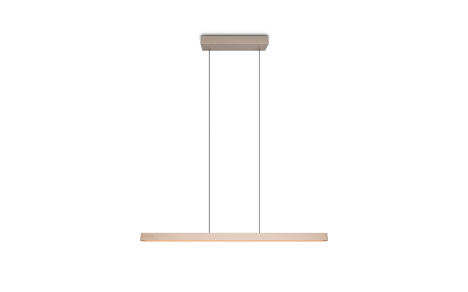Trio Lighting Trio DONEGAL hanglamp | LED | warm beige | 150 x 13,4 cm | IP20 | 1x 40W | 4650 lm | 2700-6500K | dimbaar Trio Lighting Trio DONEGAL hanglamp | LED | warm beige | 150 x 13,4 cm | IP20 | 1x 40W | 4650 lm | 2700-6500K | dimbaar