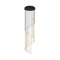Trio BAXTER pendant light | LED | black | Ø 37 cm | IP20