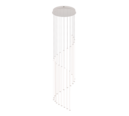 Trio Lighting Trio BAXTER hanglamp | LED | warm grijs | Ø 37 cm | IP20 | 1x 70W | 8300 lm | 2300+3000+4000K | dimbaar