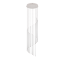 Trio Lighting Trio BAXTER hanglamp | LED | warm grijs | Ø 37 cm | IP20 | 1x 70W | 8300 lm | 2300+3000+4000K | dimbaar