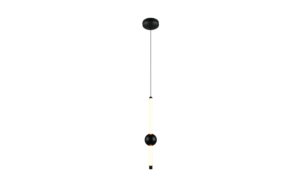 Trio Lighting Trio MELITA pendant light | 5W | black | Ø 13 cm | IP20 | 150 cm Trio Lighting Trio MELITA pendant light | 5W | black | Ø 13 cm | IP20 | 150 cm