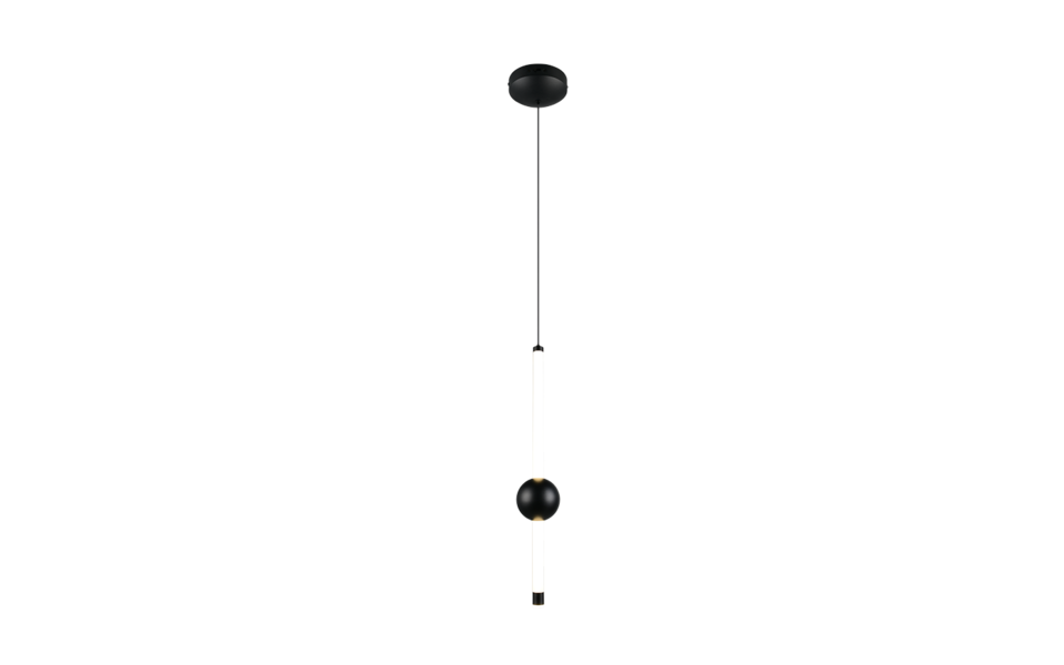 Trio Lighting Trio MELITA pendant light | 5W | black | Ø 13 cm | IP20 | 150 cm Trio Lighting Trio MELITA pendant light | 5W | black | Ø 13 cm | IP20 | 150 cm