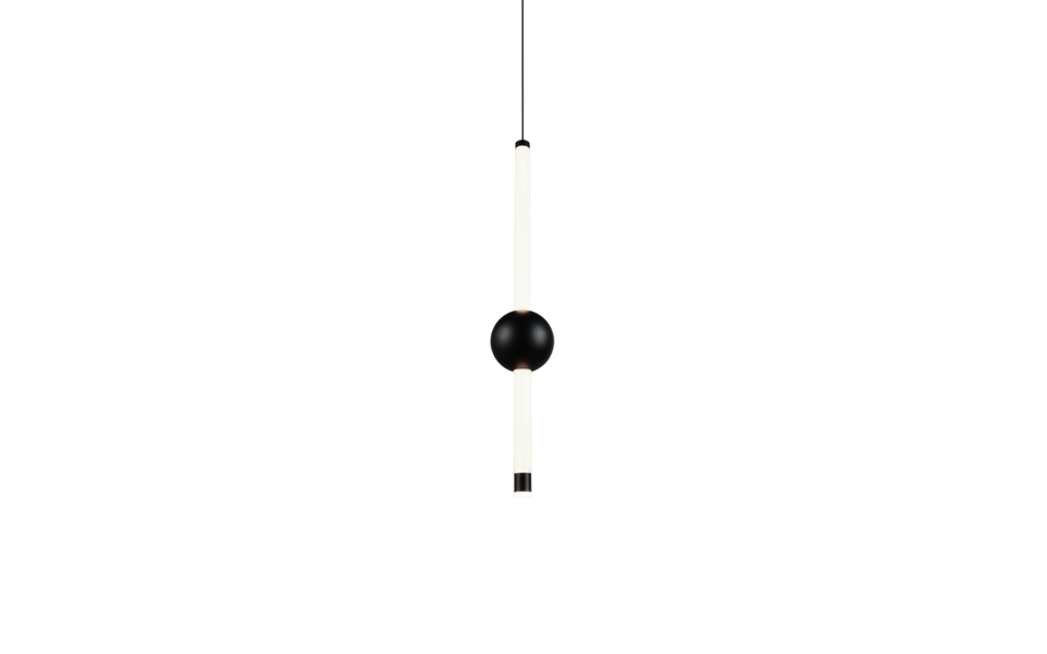 Trio Lighting Trio MELITA pendant light | 5W | black | Ø 13 cm | IP20 | 150 cm Trio Lighting Trio MELITA pendant light | 5W | black | Ø 13 cm | IP20 | 150 cm