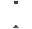 Trio Lighting Trio LAGUNA hanglamp | LED | mat zwart | Ø 18 cm | IP20 | 1x 5W | 500 lm | 2300+3000+4000K