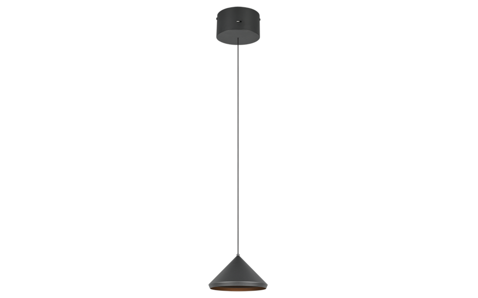Trio Lighting Trio LAGUNA pendant light | 5W | black | Ø 18 cm | IP20 | 200 cm Trio Lighting Trio LAGUNA pendant light | 5W | black | Ø 18 cm | IP20 | 200 cm