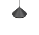 Trio Lighting Trio LAGUNA pendant light | 5W | black | Ø 18 cm | IP20 | 200 cm