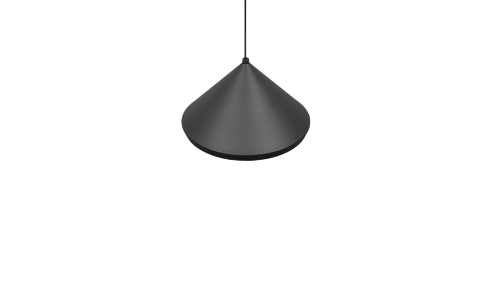 Trio Lighting Trio LAGUNA hanglamp | LED | mat zwart | Ø 18 cm | IP20 | 1x 5W | 500 lm | 2300+3000+4000K