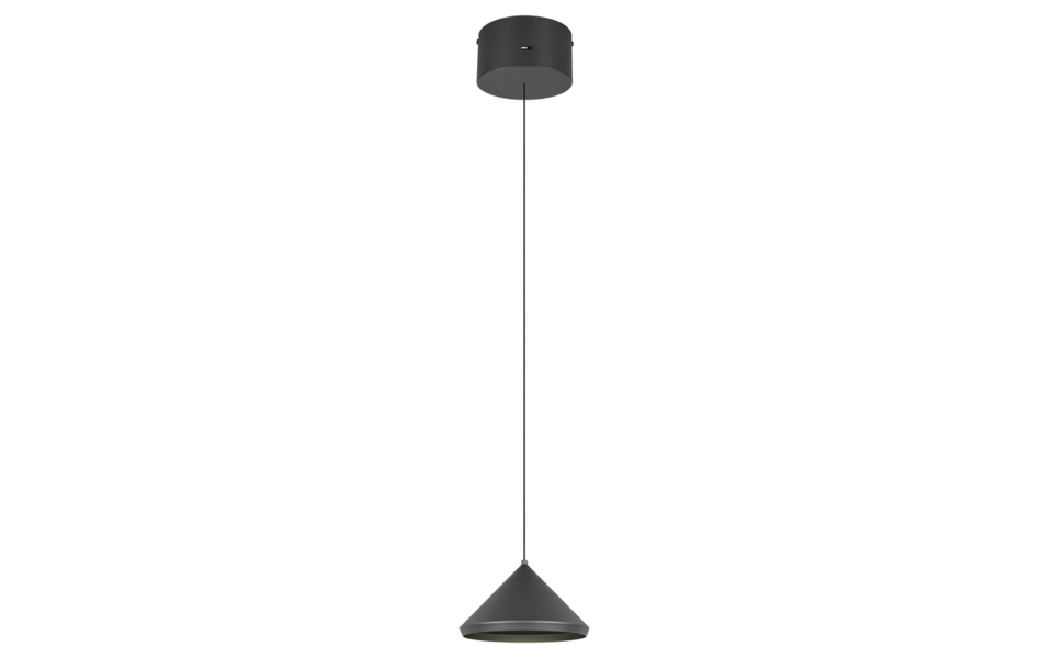 Trio Lighting Trio LAGUNA pendant light | 5W | black | Ø 18 cm | IP20 | 200 cm Trio Lighting Trio LAGUNA pendant light | 5W | black | Ø 18 cm | IP20 | 200 cm
