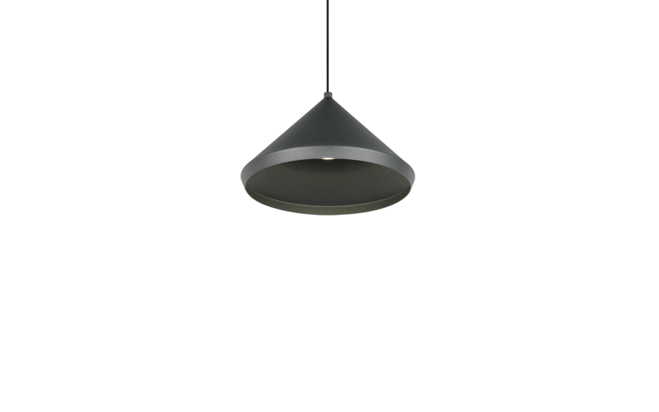 Trio Lighting Trio LAGUNA pendant light | 5W | black | Ø 18 cm | IP20 | 200 cm Trio Lighting Trio LAGUNA pendant light | 5W | black | Ø 18 cm | IP20 | 200 cm