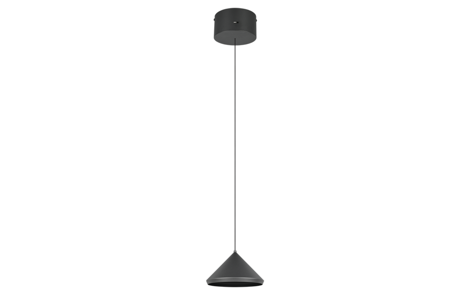Trio Lighting Trio LAGUNA pendant light | 5W | black | Ø 18 cm | IP20 | 200 cm Trio Lighting Trio LAGUNA pendant light | 5W | black | Ø 18 cm | IP20 | 200 cm