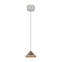 Trio LAGUNA pendant light | LED | mocha brown | Ø 18 cm | IP20