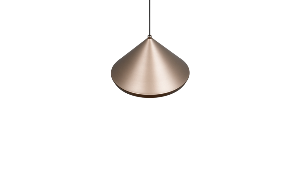 Trio Lighting Trio LAGUNA pendant light | 5W | mocha brown | Ø 18 cm | IP20 | 200 cm