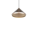 Trio Lighting Trio LAGUNA pendant light | 5W | mocha brown | Ø 18 cm | IP20 | 200 cm